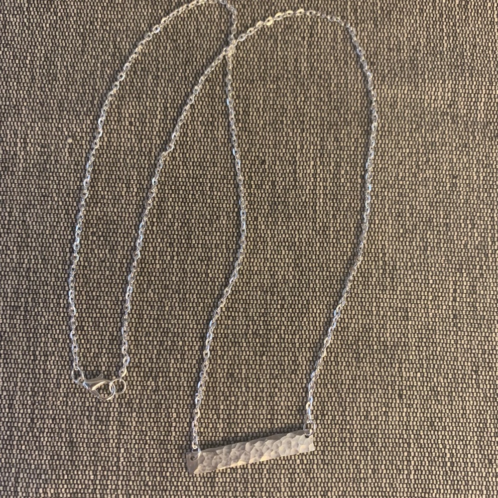 Stamped necklace